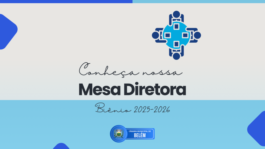 Mesa diretora biênio 2025-2026